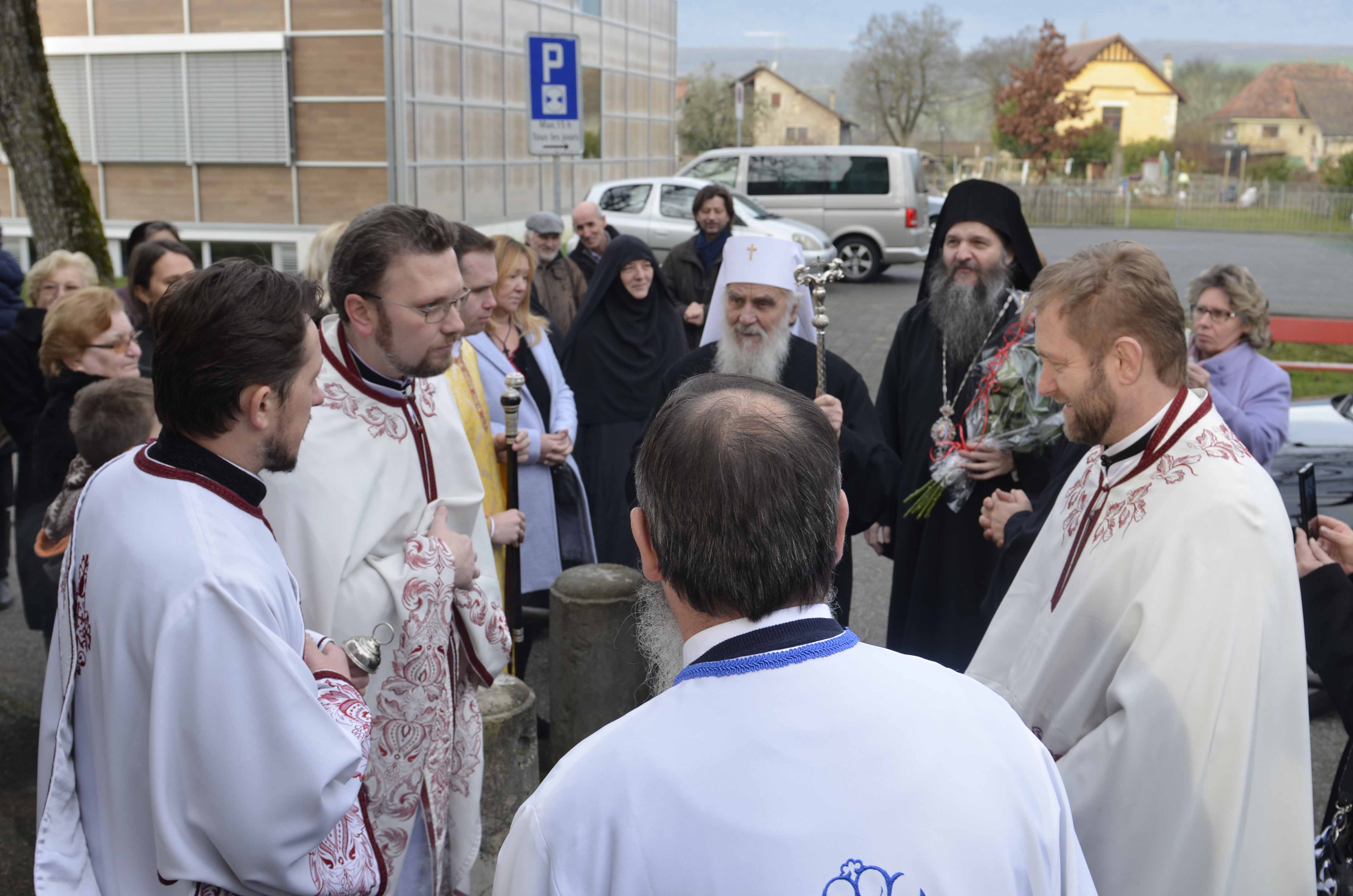 Његова Светост Патријарх српски служио у Женеви